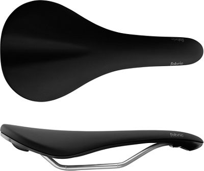 Fabric Scoop Shallow Elite Bike Saddle - Black Black - 142mm Wide, Black Black
